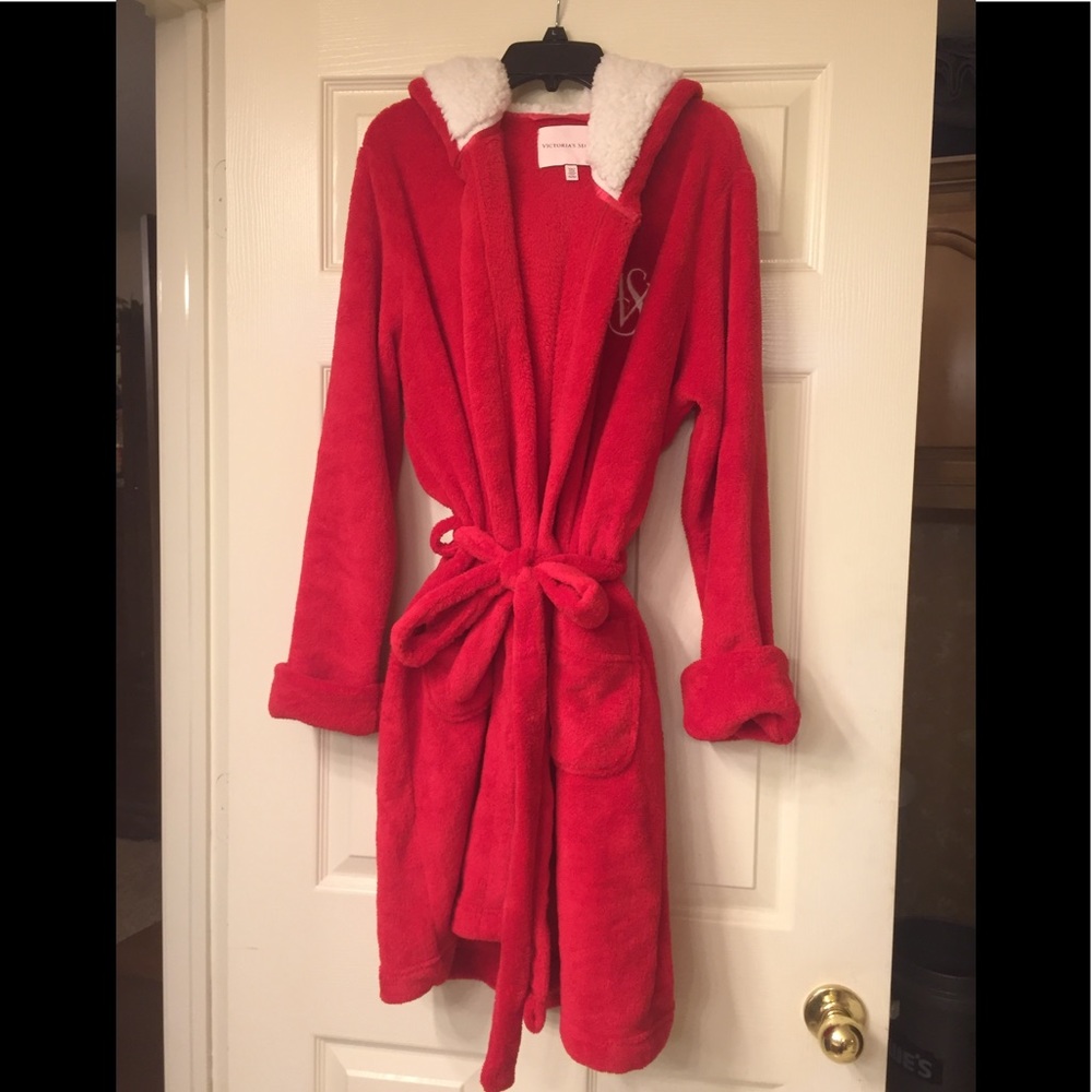 Victoria secret Santa robe size medium
